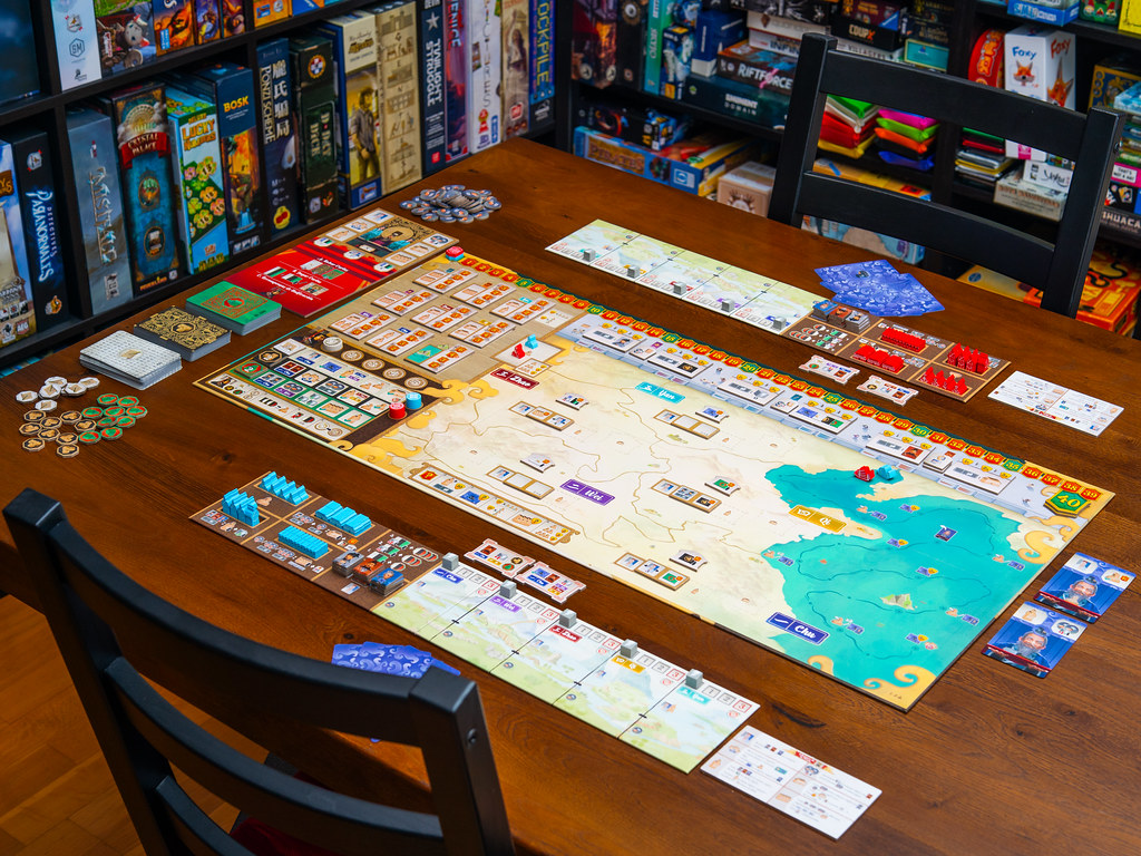 Zhanguo boardgame juego de mesa