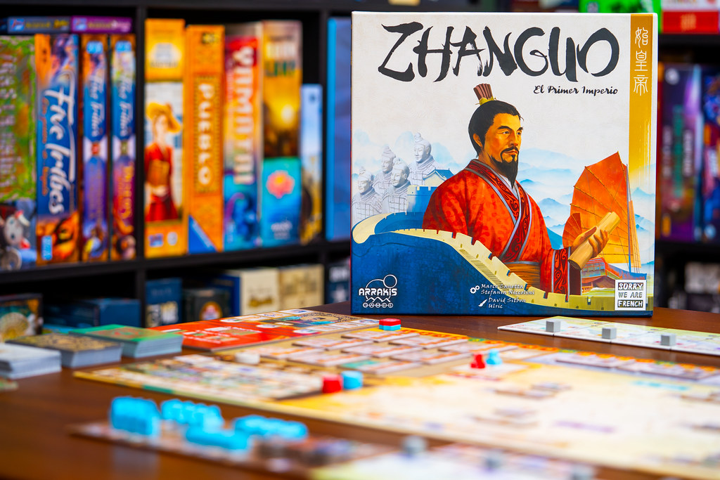 Zhanguo boardgame juego de mesa