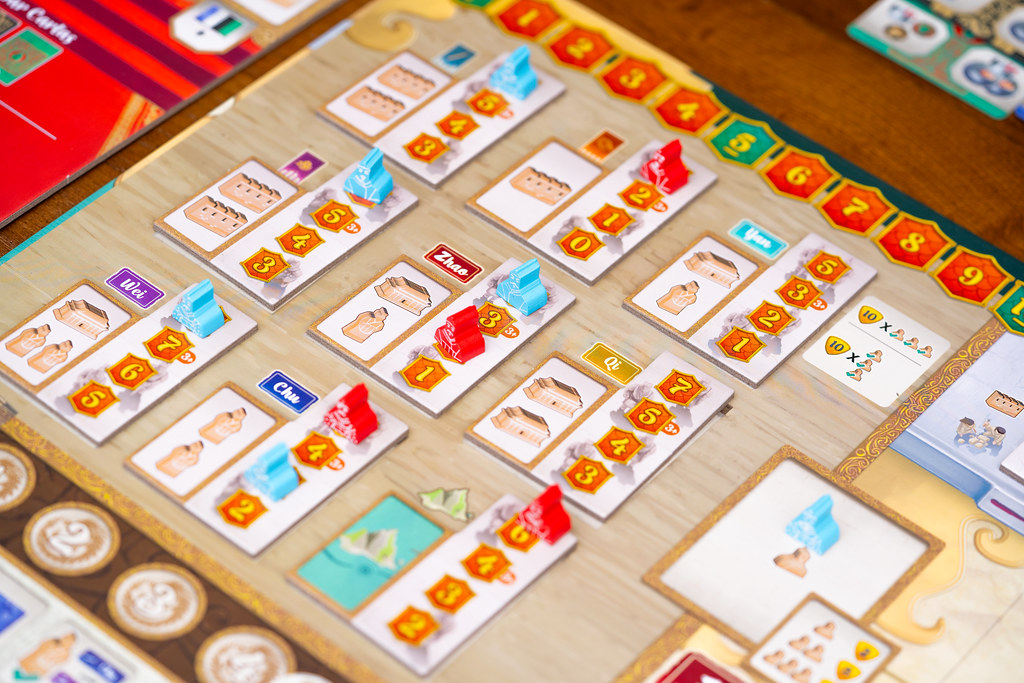 Zhanguo boardgame juego de mesa