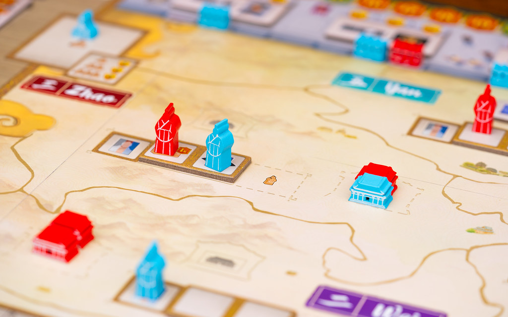 Zhanguo boardgame juego de mesa