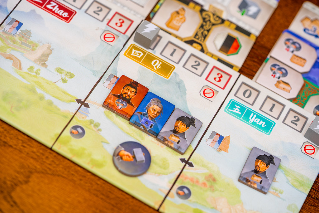 Zhanguo boardgame juego de mesa